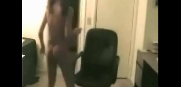  brother catches sister masterbating on